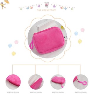 [GOU] Ví đựng tiền xu hình vuông sang trọng thời trang Hàn Quốc dành cho nữ Túi xách nhỏ mỏng Gói thẻ Túi đựng tiền xu Ví dễ thương Túi đựng tai nghe chìa khóa VN