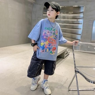 AP36 Áo Phông Cho Bé 11-36kg,XXZXX Chất Áo Cotton Mềm Mát Dễ Chịu Thoải Mai