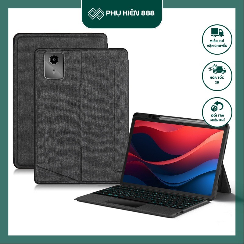 Lenovo Xiaoxin Pad 2024 BAO DA BÀN PHÍM Smart Keybroad có Touchpad,giá ...