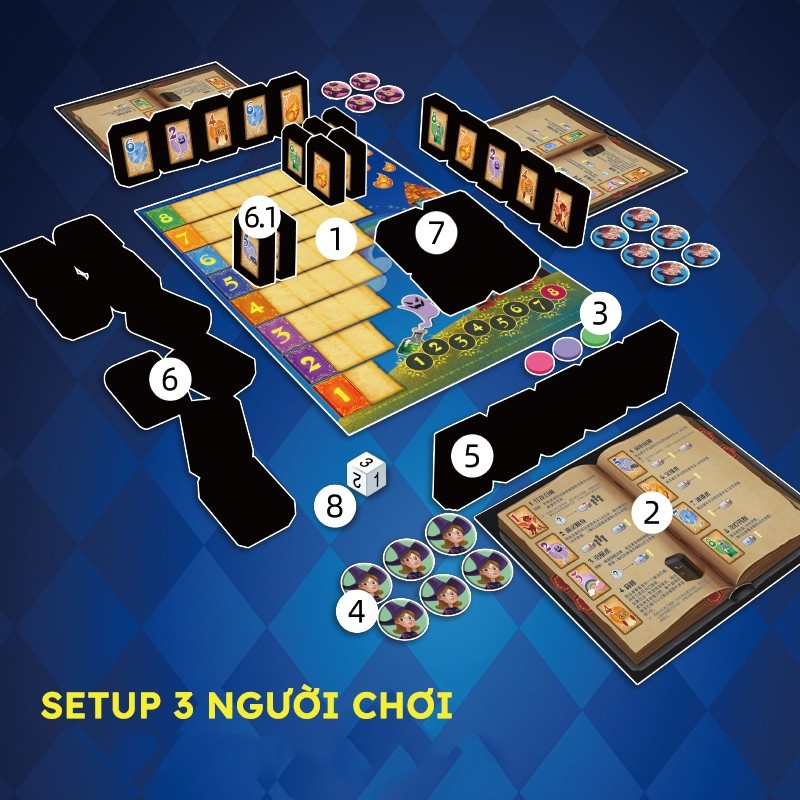 Boardgame Abraca...What Trò chơi suy luận gia đình có luật Việt Hoá Tigar