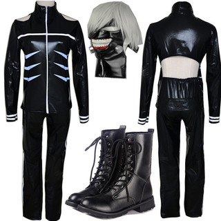 Quần Áo Bé Trai Tokyo Ghoul Kaneki Ken Thực Phẩm Chăn Nuôi Chiến Đấu Bộ 4 Món cosplay