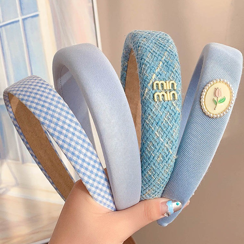 Băng đô nữ hoa tulip phong cách Hàn Quốc, chất lượng cao cấp, thiết kế đơn giản và hiện đại