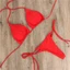 Mới Châu Âu Và Mỹ Bikini Đồ Bơi Màu Trơn Ba Điểm Gợi Cảm Nữ Chia Có Thể Điều Chỉnh Dây