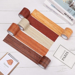 [COD] Nhãn dán cải tạo sàn HOMELYHUB 5M/cuộn, băng sửa nội thất hạt gỗ tự dính, chống thấm, chống nấm mốc, trang trí nhà cửa