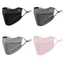 Mặt chống nắng YRBWD, Tấm che mặt bằng Nylon Tấm che mặt UV thoáng khí, Màu trơn hợp thời trang có thể giặt được Mặt lụa băng có thể tái sử dụng ngoài trời