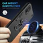 Dành Cho Motorola Edge 30 Neo Rugged Armor Case Có Giá Đỡ Nhẫn Chân Đế Vỏ Bảo Vệ