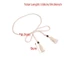 Thắt lưng thắt nút bện JVSUB, Dây buộc dây Boho phong cách Boho màu trơn, Phụ kiện thời trang mềm mại Thắt lưng bện tua rua cho váy váy