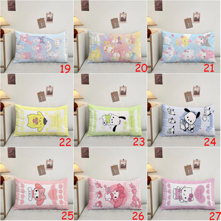 Vỏ Gối Hình Chữ Nhật Sanrio Phim Hoạt Hình Bên Đệm Polyester In Hình Trang Trí Sofa Nhà (Không Có Lõi)