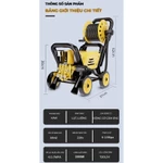 Máy Rửa Xe Công Nghiệp KAW Tầm Phun Xa 20M, Công Suất Lớn 3000W, Dây Ra Vào 20 Mét Dễ Dàng Sử Dụng — ảnh 4