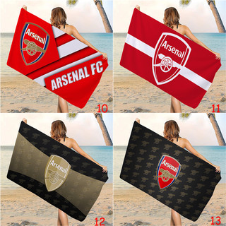 Khăn tắm đi biển Arsenal F.C. In một mặt Khăn tắm vải Terry thấm hút mềm Trang chủ Đồ dùng phòng tắm
