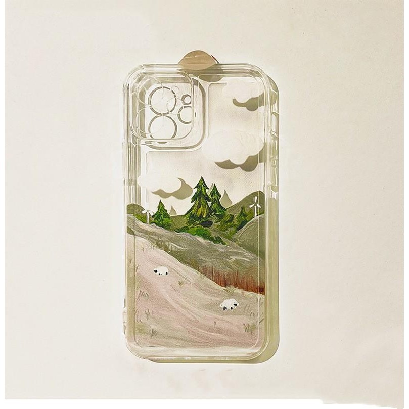 Vỏ hoa trong suốt mùa hè cho OPPO RENO 11 10 Pro 11F 8 7 6 5 7Z 8Z 2F 2Z Realme 8 9 Pro Plus Panda Vỏ điện thoại trong suốt mềm bằng silicon dễ thương