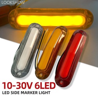 Lookshow 1 Đèn LED Bên Đánh Dấu Cho Ô Tô Xe Kéo Xe Tải Đèn Chạy Đèn Báo Rẽ 10-30V I7M1
