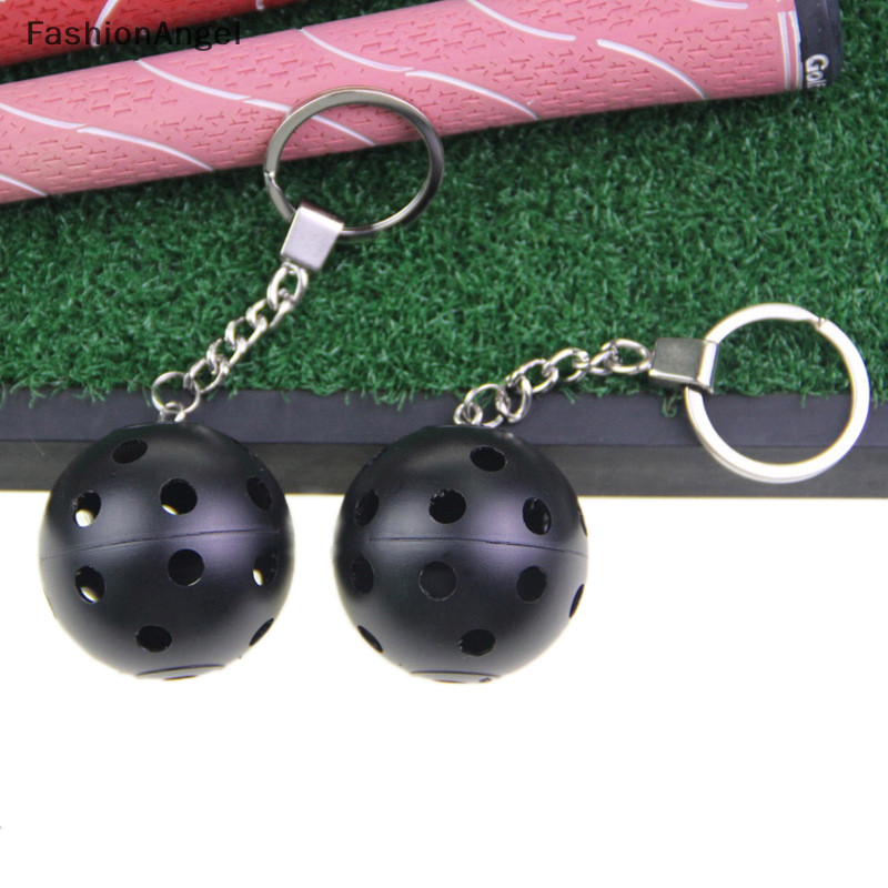 FashionAngel Thể Thao Phong Cách Pickleball Móc Khóa Unisex Kim Loại Pickleball Vợt Móc Khóa Túi Ví Ba Lô Trang Trí Phụ Kiện TH