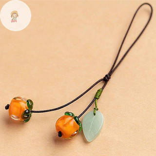 TWE Hoa Hồng Dễ Thương Vintage Phong Cách Trung Hoa Chìa Khóa Mặt Dây Điện Thoại Ch Dây Đeo Dây May Mắn Điện Thoại Di Động Mặt Dây Chuyền Dây Xích Cho Chìa Khóa Túi Phụ Kiện VN