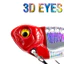 5 Chiếc Đầy Màu Sắc VIB Đúc Mồi Kim Loại Nhân Tạo Spinner Muỗng Chìm Mồi Câu Cá 3g / 5g / 7g / 10g / 12g / 15g / 20g Swimbait 3D Mắt Mồi Cứng