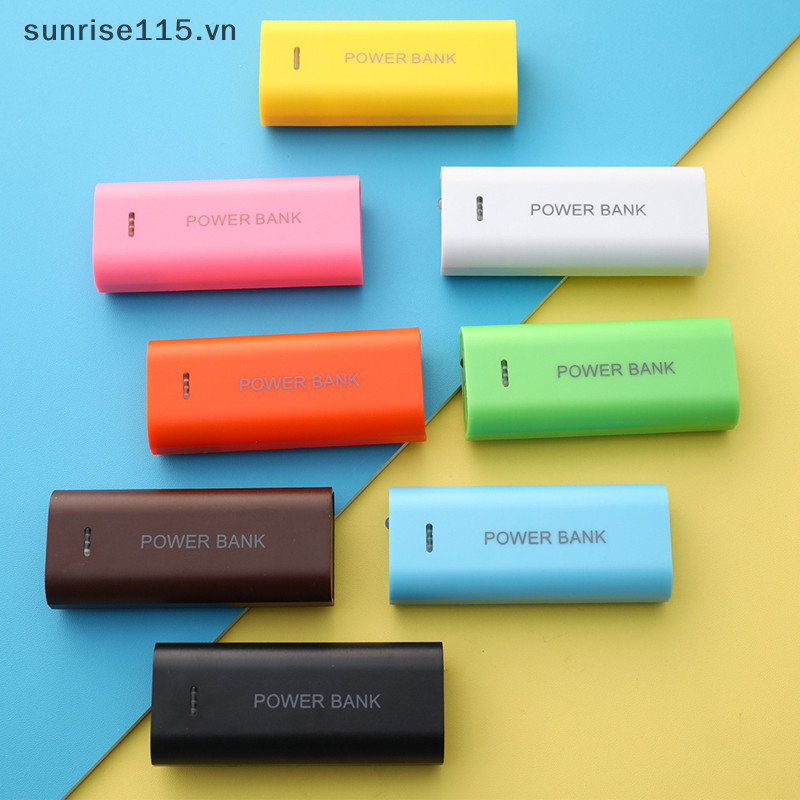 Hộp sạc USB LMH 5V 5600mAh 2X 18650 Hộp DIY để sạc.