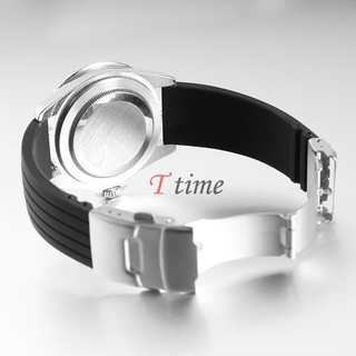 Dây Đeo Silicon Cho TAG Heuer Thép Đen Gấp Khóa Dây Đeo Đồng Hồ Nam F1 Monaco Cho Calila Series Đen Watchband 22mm 18mm 19mm 20mm 21mm