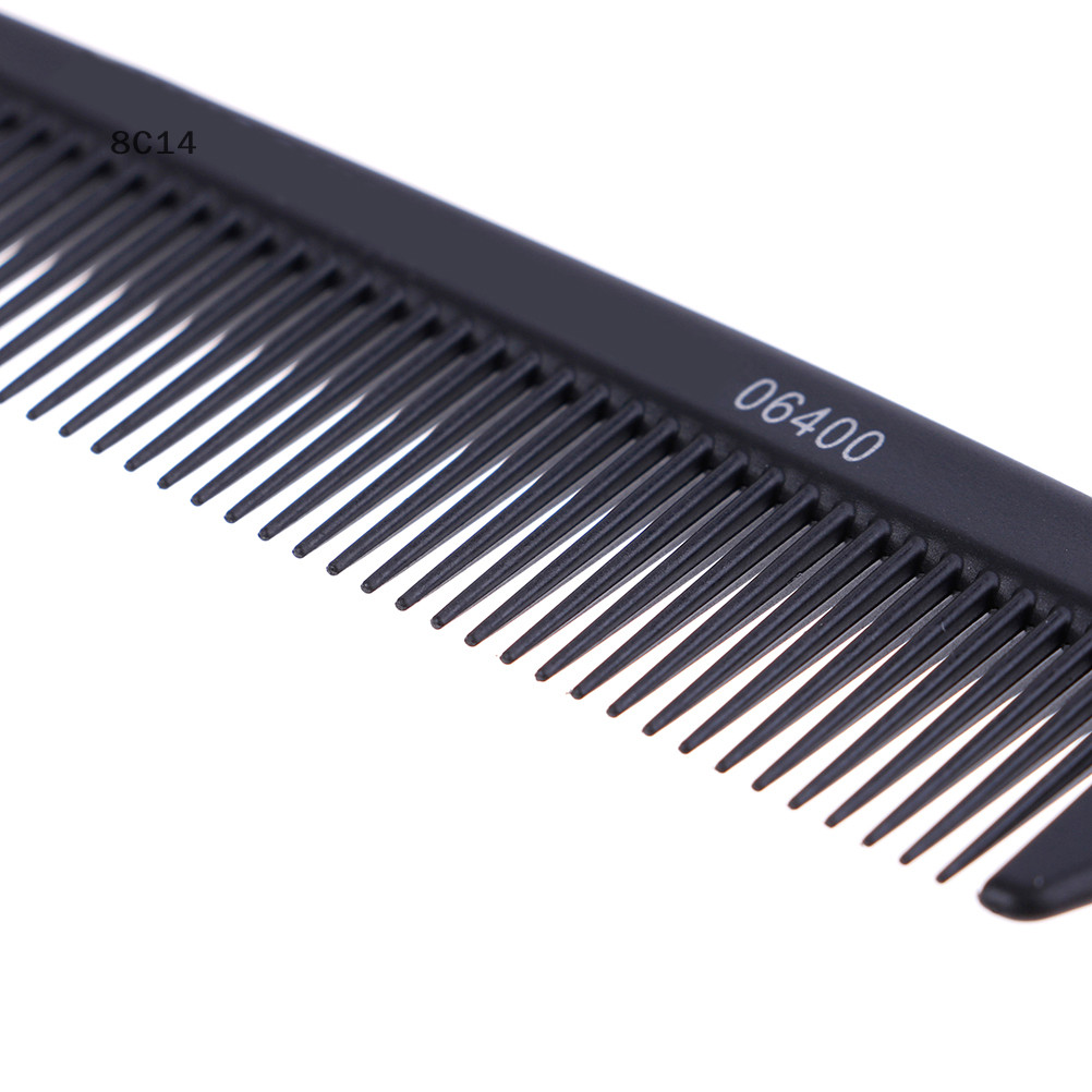 [8C14] Lược chải đuôi tóc Salon Cắt lược tạo kiểu thép không gỉ gai nhọn [8C]