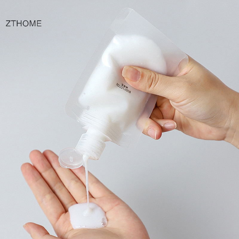 Zthome Túi Du Lịch Mỹ Phẩm Sữa Tắm Gel Dầu Gội Du Lịch Di Động Nhỏ Sữa Rửa Mặt Dùng Một Lần Chai Dụng Cụ Bảo Quản Tại Nhà HOT