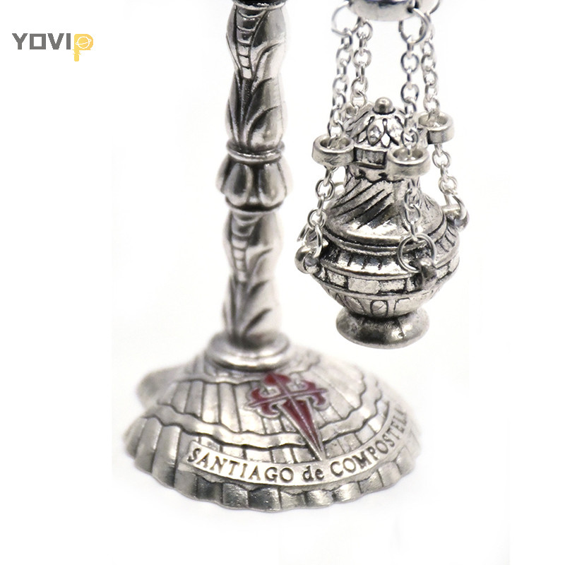 Yovip Cross encensoir Nhà thờ Cơ đốc giáo hộ gia đình thờ cúng tôn giáo cung cấp quà tặng VN