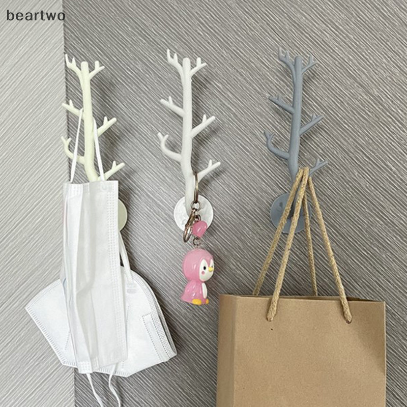 < Beartwo > Móc treo tường Nhật Bản Bắc Âu Hộp đựng chìa khóa trang trí Móc đẹp