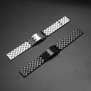 Khóa đồng hồ gấp bằng thép không gỉ 304 18mm 20mm Diver Watch Clasp 22mm 24mm Thép không gỉ chắc chắn Khóa gấp kim loại Khóa bấm đôi Nút nam nữ thể thao lặn