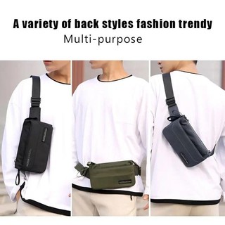 Yoreai Bán Chạy Nam Fanny Pack Nữ Thể Thao Mới Thời Trang Chống Thấm Nước Ngực Gói Unisex Eo Túi Đa Năng Lưu Trữ 4 Túi