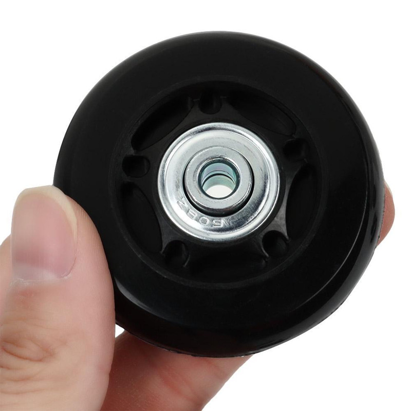 Bánh xe vali, Vòng bi kim loại chất lượng cao 45 * 23mm, 50 * 23mm，Siêu mịn, siêu chịu tải, im lặng và chống mài mòn