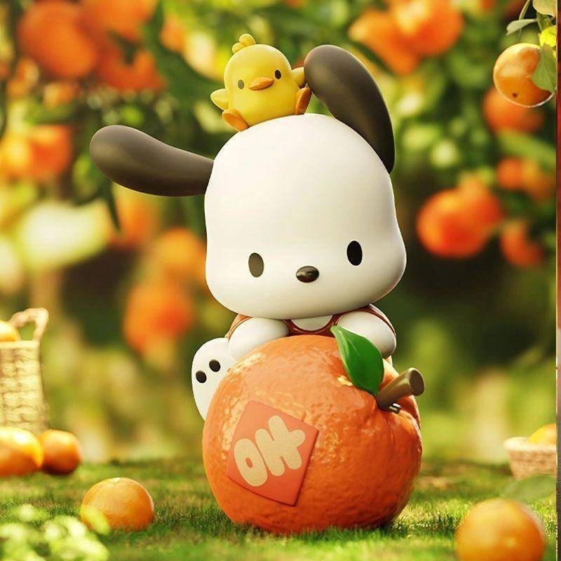 Sanrio Pochacco Lucky Blind Box Hình Dễ Thương Trang Trí Bàn Làm Việc Quà Tặng Sinh Nhật