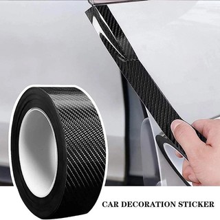 Nhãn dán sợi Carbon 3D 1 / 3 / 5Rolls - Dải phim bảo vệ chống trầy xước chống nước tự động