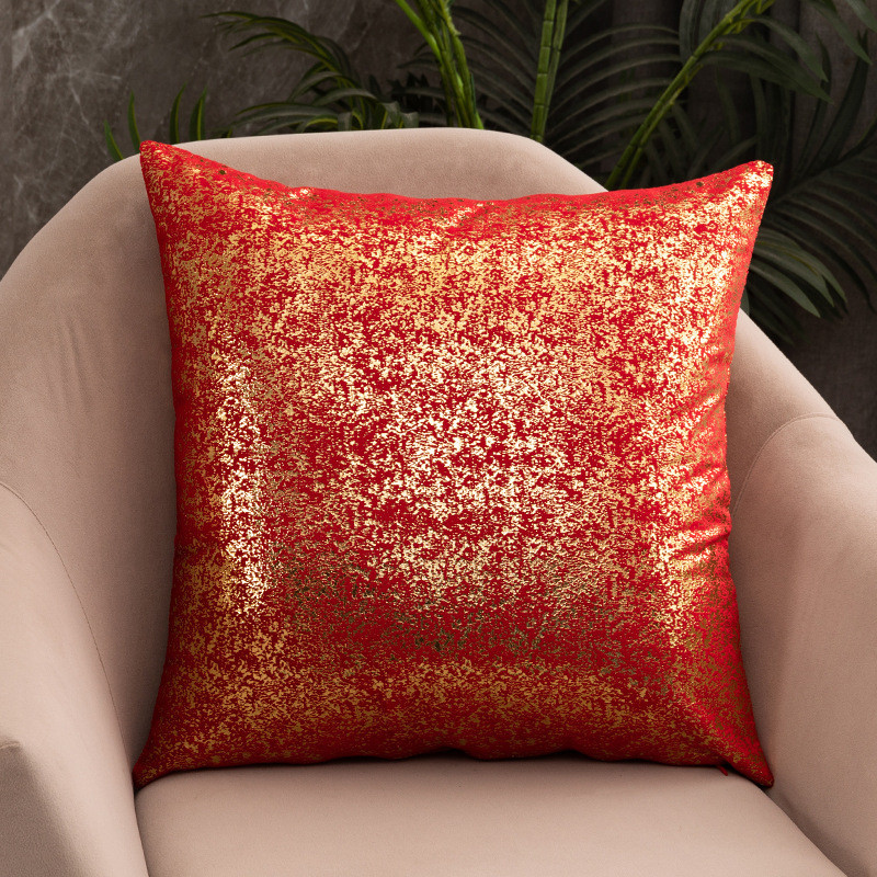 Vỏ Đệm / Vỏ Gối 45x45 / 30x50 / 50x50 / 55x55cm Chất Liệu Lông Cừu Fuli Ánh Sáng Đơn Giản Phong Cách Sang Trọng