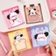 GREAT 30 tờ Notepad, Giấy ghi chú dính hoạt hình Puppy, Giấy ghi nhớ văn phòng phẩm di động