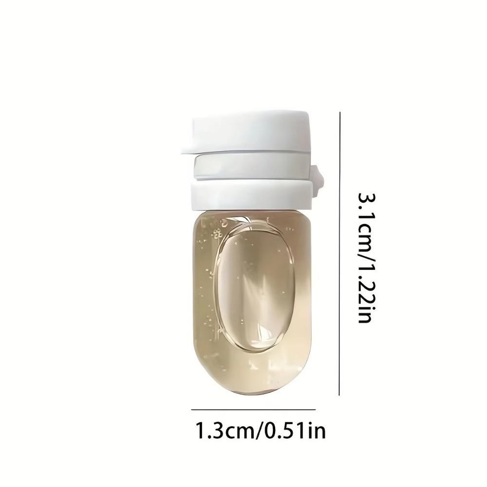 OLVIDO 2 / 5 Chai du lịch, Chai thủy tinh chống rò rỉ, Trống di động với hộp đựng Mini có thể đổ lại lật tẩy trang & dưỡng da