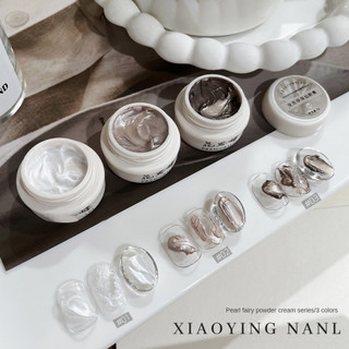 Xeijayi Ngọc Trai Cổ Tích Bột Chủ Đề Dán Móng Gel Ba Chiều Hình Ảnh Trị Liệu Nghệ Thuật Cửa Hàng