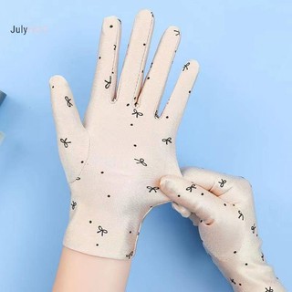 Găng tay chống nắng lái xe mùa hè JULYHOT dành cho nữ - Găng tay chống nắng co giãn thoáng khí Massivedeals