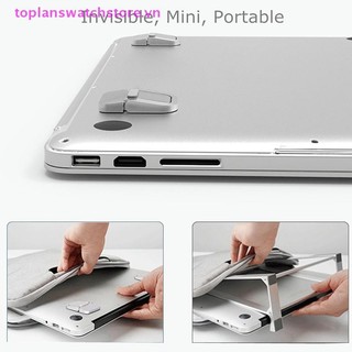 Toplanswatchstore 2 Chiếc Giá Đỡ Laptop Di Động Có Thể Gập Lại Nvisible Laptop Nâng Chân Đế Cho Laptop Làm Mát VN