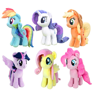 30cm My Little Pony Sang Trọng Đồ Chơi Anime Tình Bạn Là Búp Bê Ma Thuật Chạng vạng Lấp Lánh Lông Tơ Pinkie Pie Đồ Chơi Cho Trẻ Em Quà Tặng Sinh Nhật