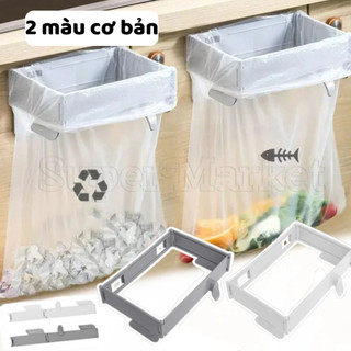 Thùng rác treo tủ bếp giá đỡ túi đựng rác có thể gấp gọn tiết kiệm không gian thùng rác treo nhà vệ sinh NGÓI HOME TR01