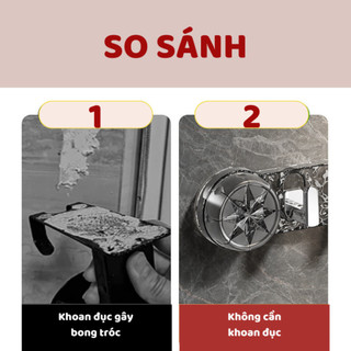 [MỚI 2025] Móc quần áo treo tường Móc treo chân không móc treo hút chân không nhà tắm NGÓI HOME - MTD06