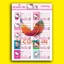 Set 10 Nhãn Vở Hình Ảnh Dễ Thương Mẫu Hello Kitty - Gì Cũng In - Decal Chống Thấm Nước