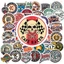 50 Sticker Vintage Label chống nước sticker dán laptop, điện thoại, đàn guitar, mũ bảo hiểm, vali