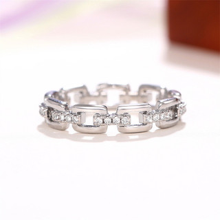 Nhẫn Zircon Bạc S925 Trang Sức Thời Trang Đơn Giản Quà Tặng Nữ