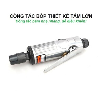 Máy mài săm lốp ô tô , xe máy bằng hơi, dùng máy nén khí - Tặng kèm 10 đầu mài đa năng,có hộp nhựa bảo quản