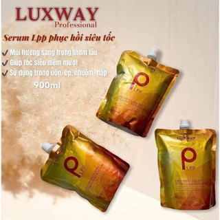 [ TN ] Hấp ủ phục hồi tóc hư tổn LPP LUXWAY Cortex Filling Nutrition Hair Serum 900ml ( bản GOLD )