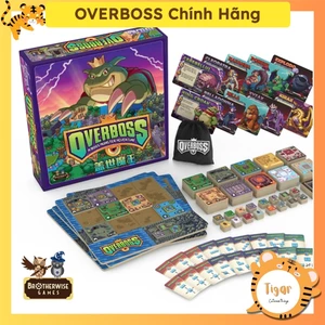 Boardgame Overboss kèm bản mở rộng Quỷ Vương KS Chính Hãng Nội Địa Trung Tigar