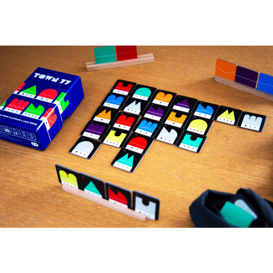 Boardgame Town 77 Trò Chơi board game Xây Dựng Mái Ấm Tigar