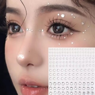 Miếng Dán Kim Cương Giả 3D Kích Thước Hỗn Hợp Tự Dính, Ngọc Trai Toàn Thân Cho Mặt / Móng Tay / Thủ Công Nghệ Thuật, Phụ Kiện Trang Điểm Lễ Hội Chống Thấm Nước