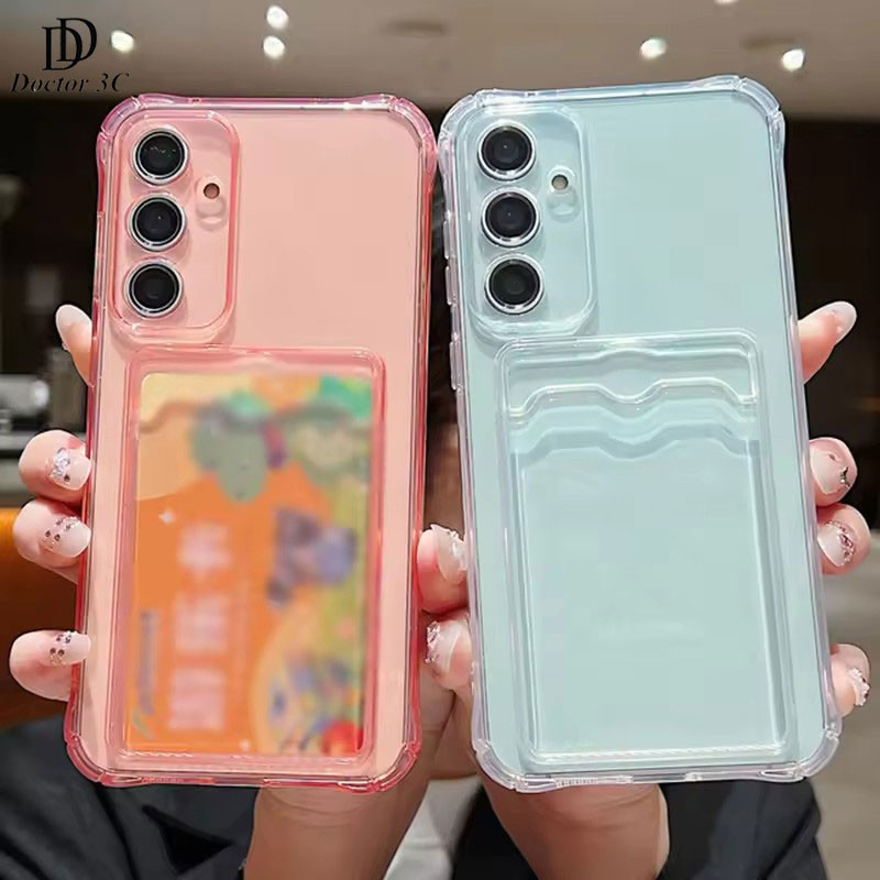 Ốp Điện Thoại Màu Trơn Có Ngăn Đựng Thẻ Cho Samsung ss Galaxy A57 A37 A56 A55 A54 A36 A35 A34 A26 A25 A16 A15 A14 A06 A05 A05s 5G 4G 2026