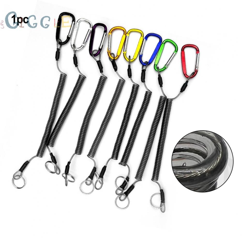 Dây lò xo Dây cuộn PVC ngoài trời thoải mái Dây thép kết nối