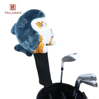 Hilabee Driver Club Head Cover Golfer Thiết Bị Bảo Vệ Ngộ nghĩnh Đáng Yêu Mới Lạ Sang Trọng Cho